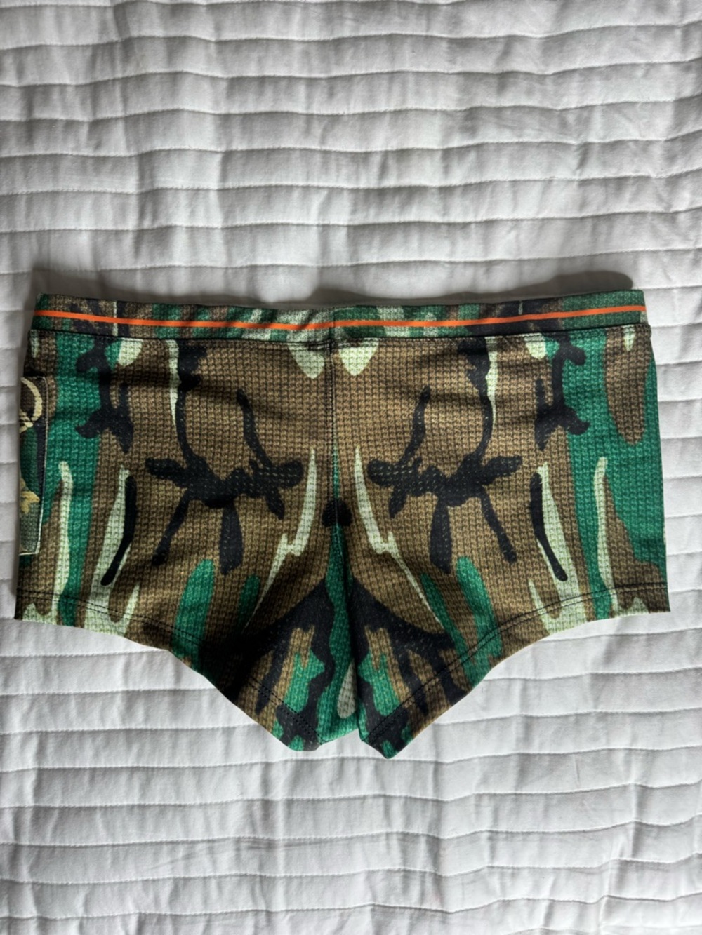 RUFSKIN Men's Camo Swim Trunks — Green Camouflage - Picture 2 of 3